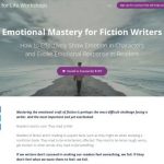 Emotional Mastery for Fiction Writers | Writing for Life Workshops